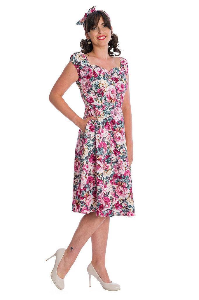 Flower Show Dress-Banned-Dark Fashion Clothing