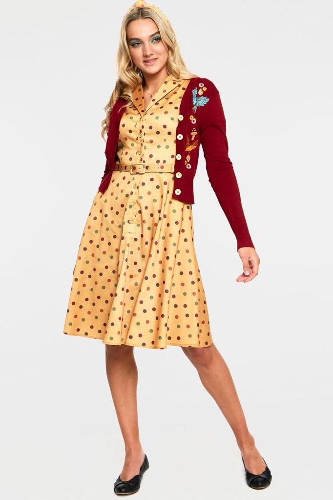 Ginny Woodland Cardigan-Voodoo Vixen-Dark Fashion Clothing