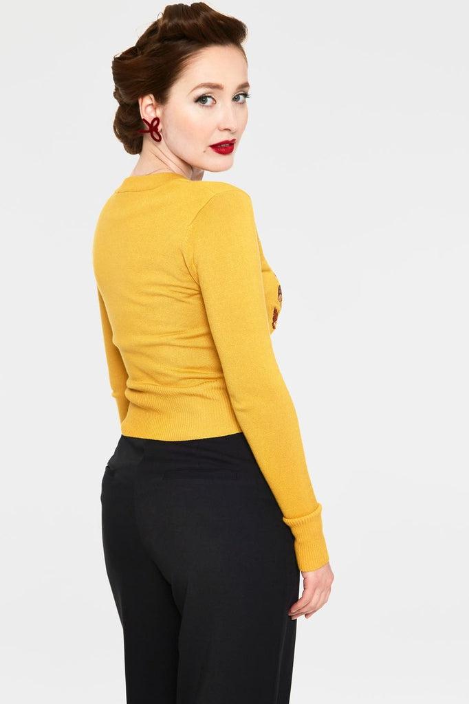 Ginny Woodland Cardigan-Voodoo Vixen-Dark Fashion Clothing