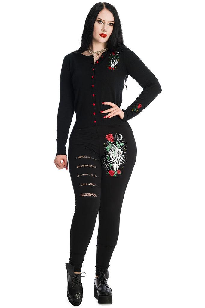 Ishtar Leggings-Banned-Dark Fashion Clothing