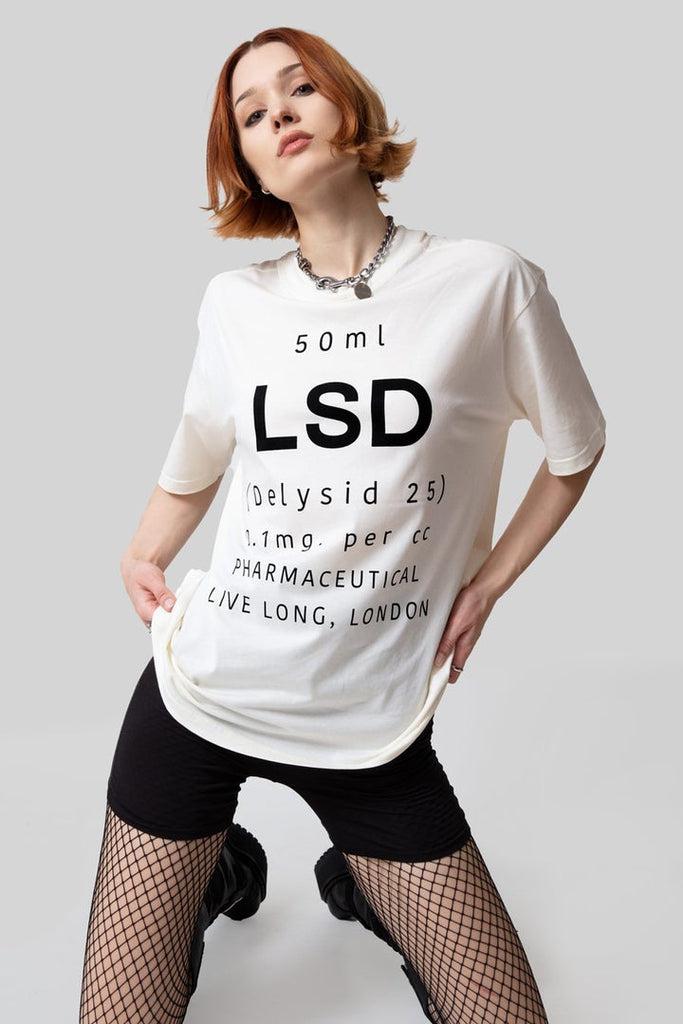 LSD T-Shirt - Unisex-Long Clothing-Dark Fashion Clothing