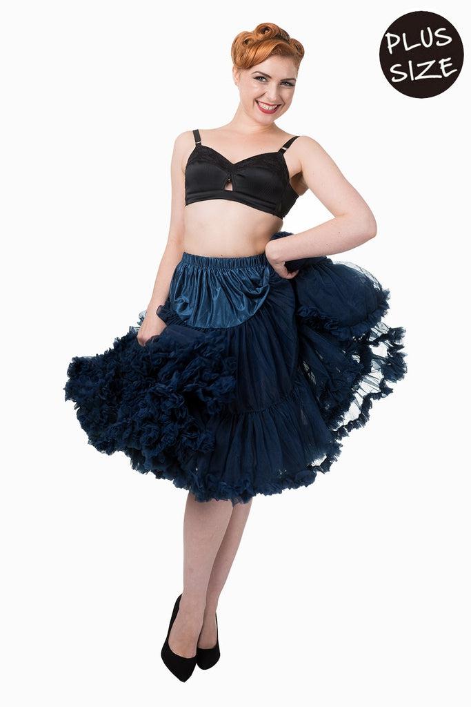 Lifeforms Plus Size Petticoat-Banned-Dark Fashion Clothing