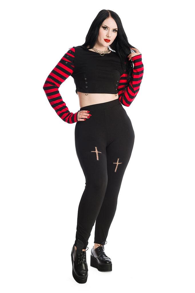 Lycoris Top-Banned-Dark Fashion Clothing