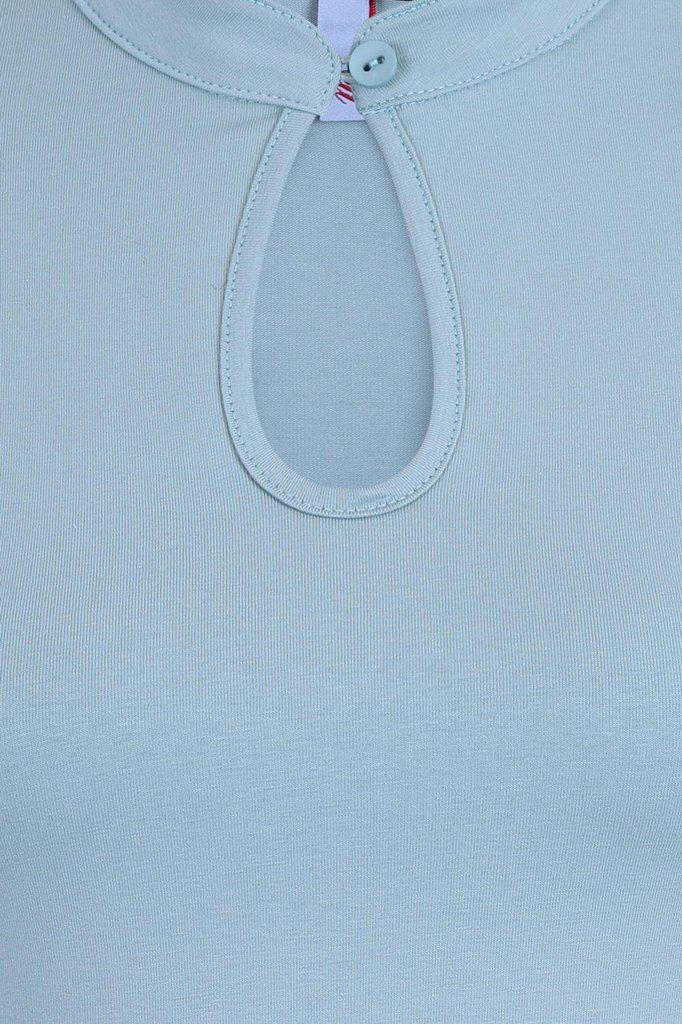 Mandarin Collar Top-Banned-Dark Fashion Clothing