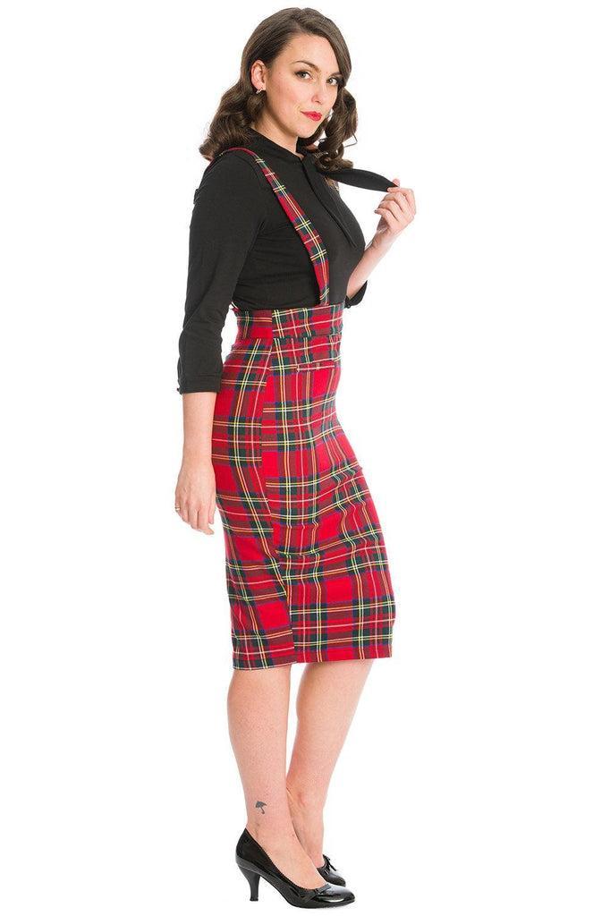 Office Queen Pencil Skirt-Banned-Dark Fashion Clothing