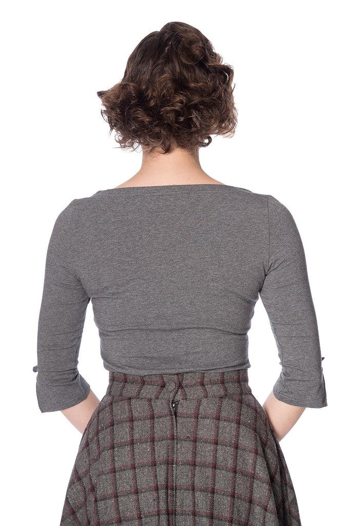 Oonagh Basic Top-Banned-Dark Fashion Clothing