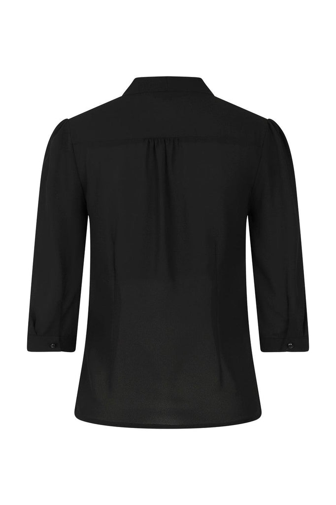 Perfect Pussybow Blouse-Banned-Dark Fashion Clothing