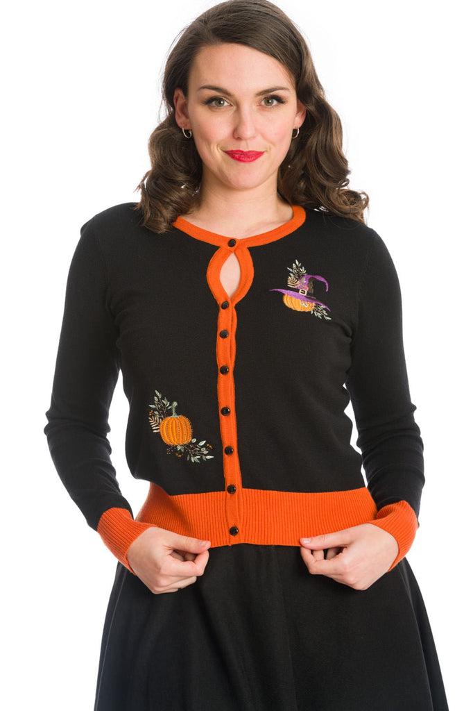 Pumpkin Spice & All Things Nice Cardigan-Banned-Dark Fashion Clothing