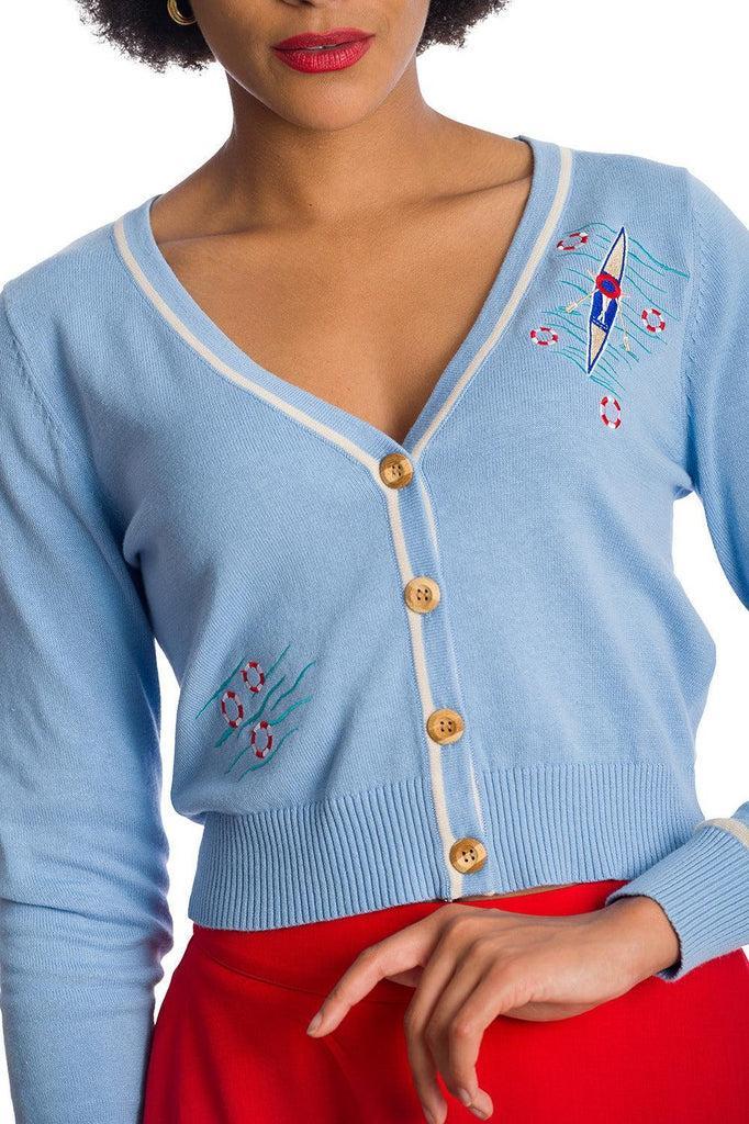 Regatta Boat Cardigan-Banned-Dark Fashion Clothing