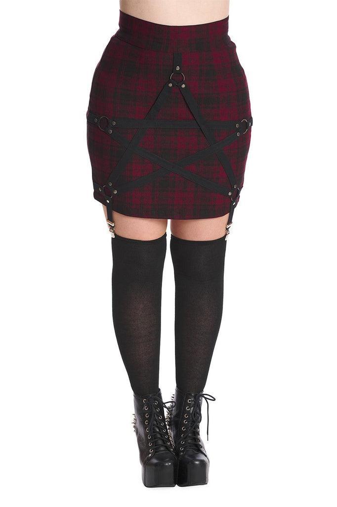 Rhan Skirt-Banned-Dark Fashion Clothing