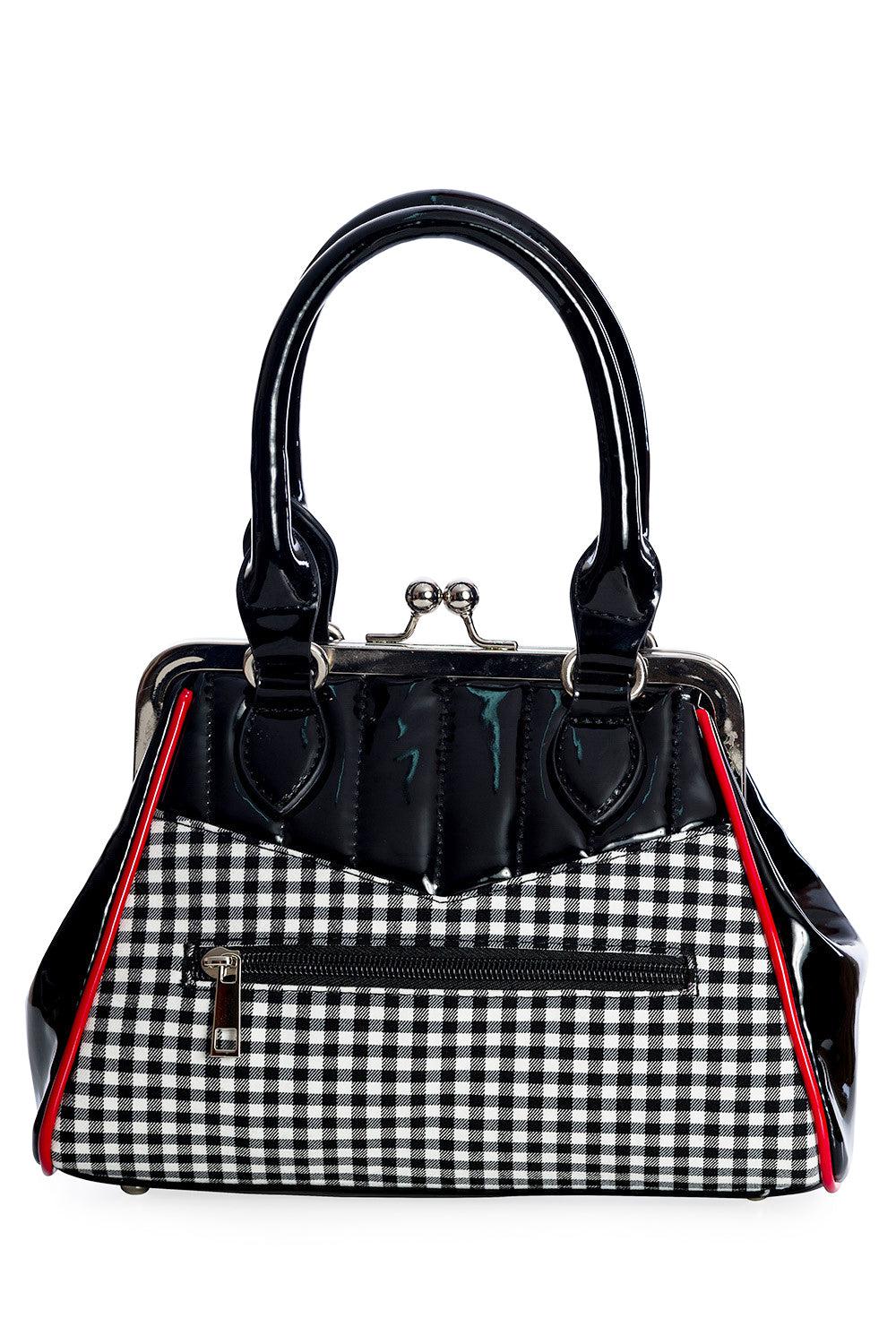 Rockabilly Cherry Handbag-Banned-Dark Fashion Clothing