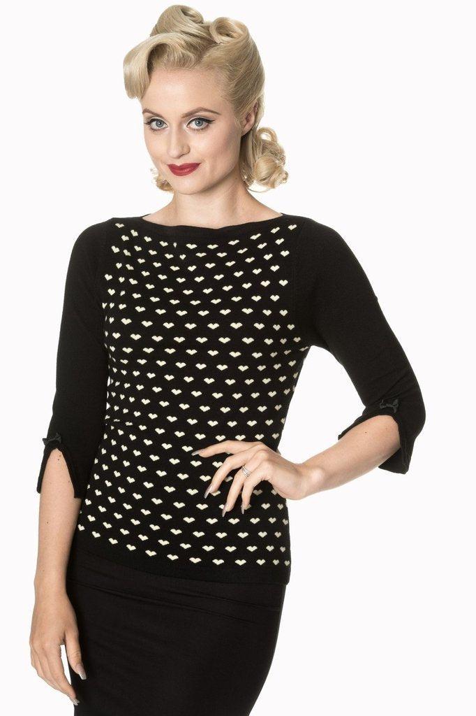 Rules Of The Heart Jersey Top-Banned-Dark Fashion Clothing