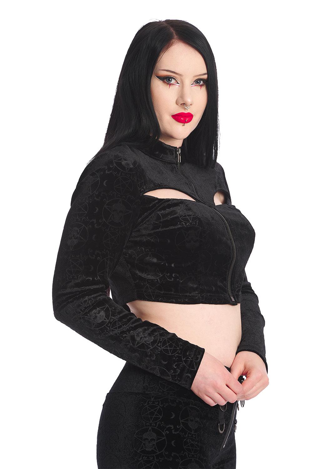 Space Babe Top-Banned-Dark Fashion Clothing