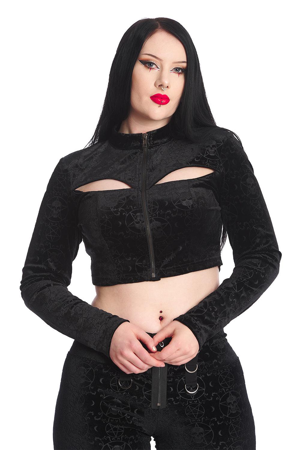 Space Babe Top-Banned-Dark Fashion Clothing