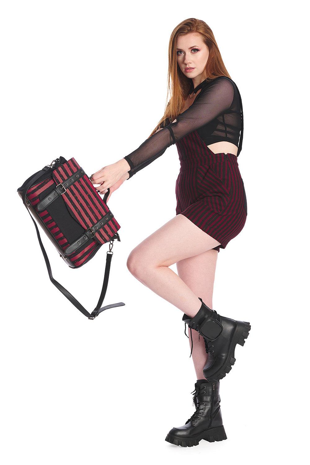 Spooky Nightwalks Messenger Bag-Banned-Dark Fashion Clothing