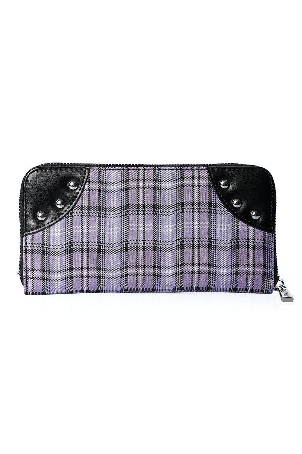 Tartan Handcuff Wallet-Banned-Dark Fashion Clothing