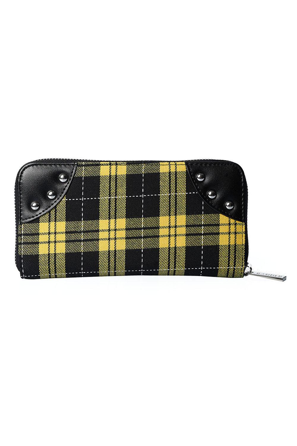 Tartan Handcuff Wallet-Banned-Dark Fashion Clothing