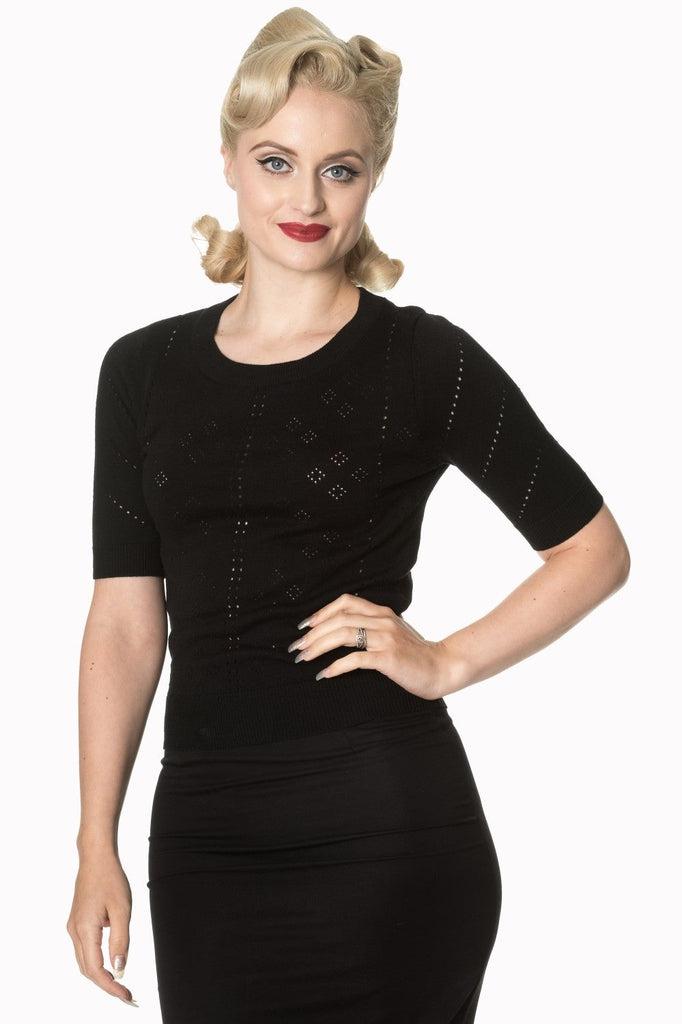 Tear Drop Cardigan-Banned-Dark Fashion Clothing