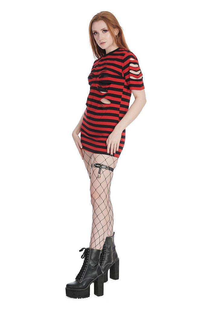 Toxic Tears Dress-Banned-Dark Fashion Clothing