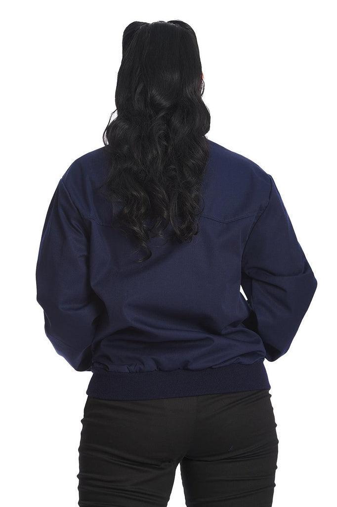 Unisex Harrington Jacket-Banned-Dark Fashion Clothing