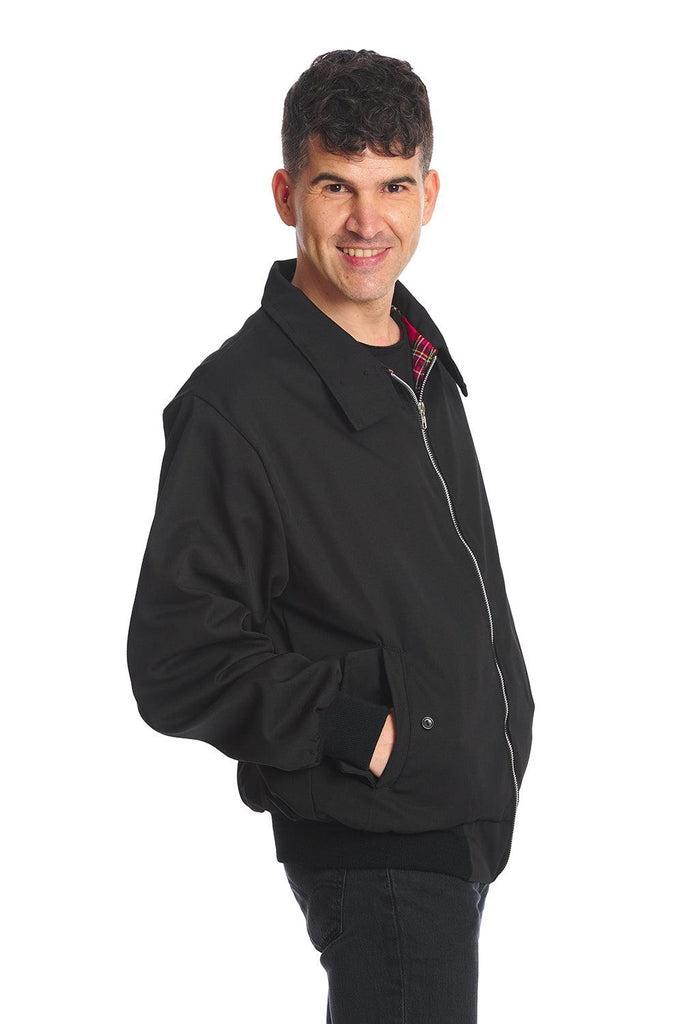 Unisex Harrington Jacket-Banned-Dark Fashion Clothing