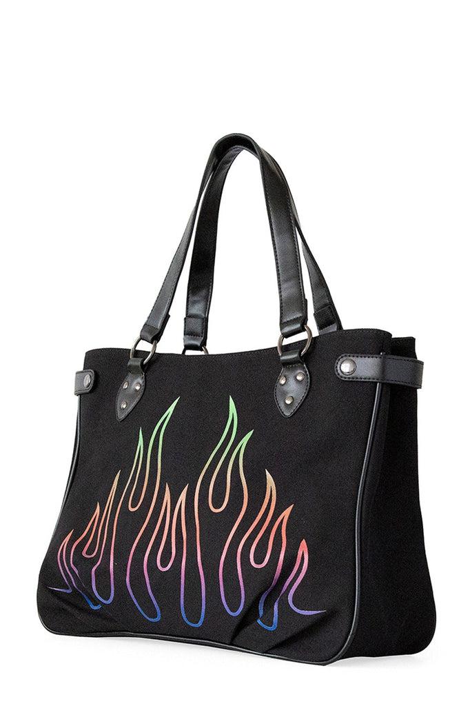 Wicked Dusk Tote Bag-Banned-Dark Fashion Clothing