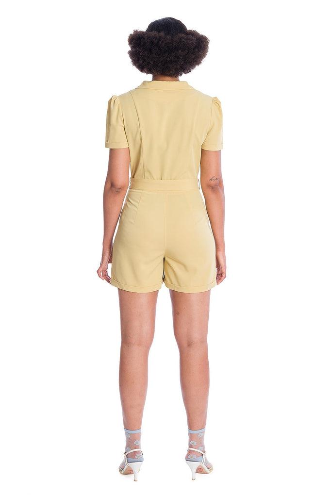 Women Rule Playsuit-Banned-Dark Fashion Clothing