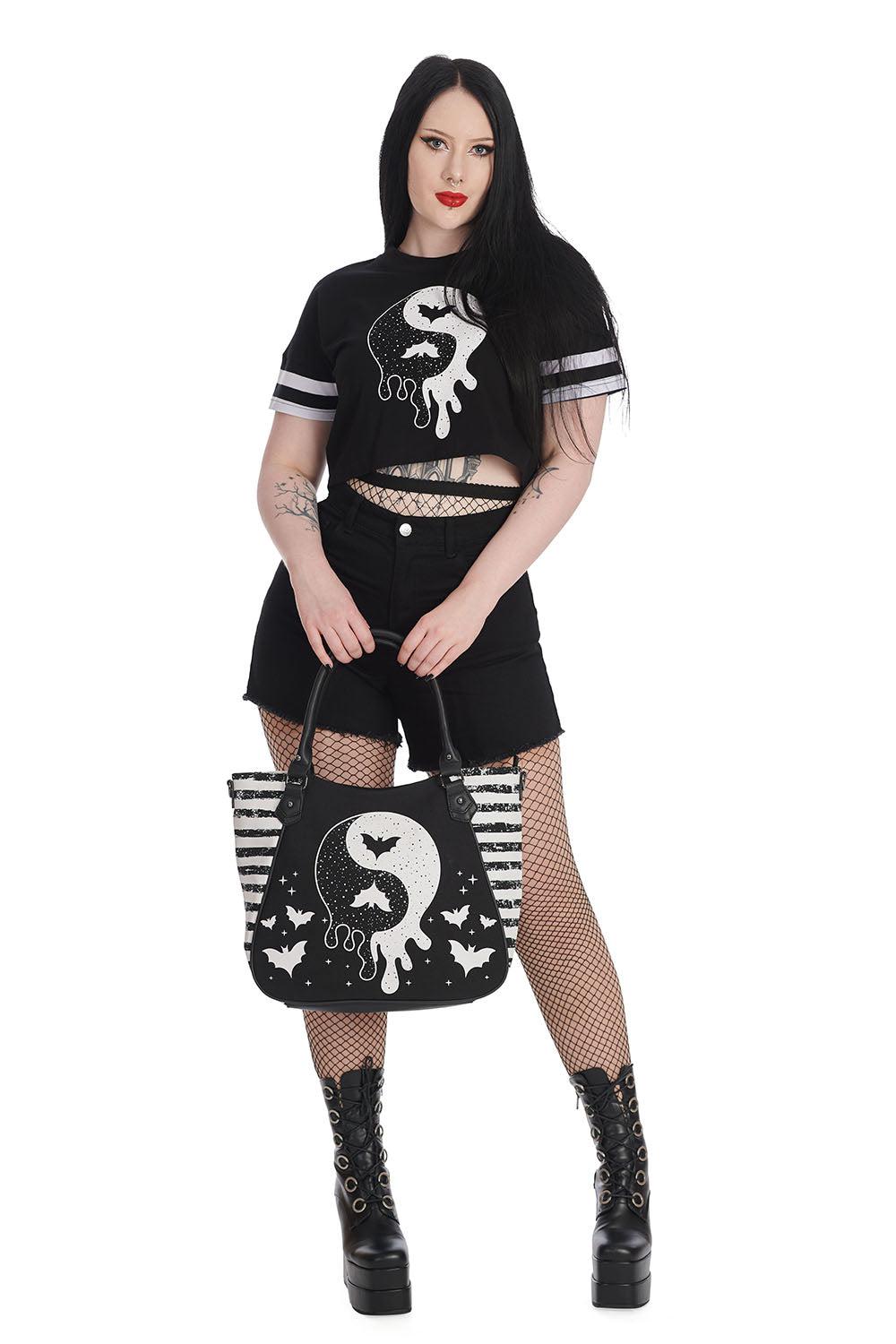 Yin Yang Master Tote Bag-Banned-Dark Fashion Clothing