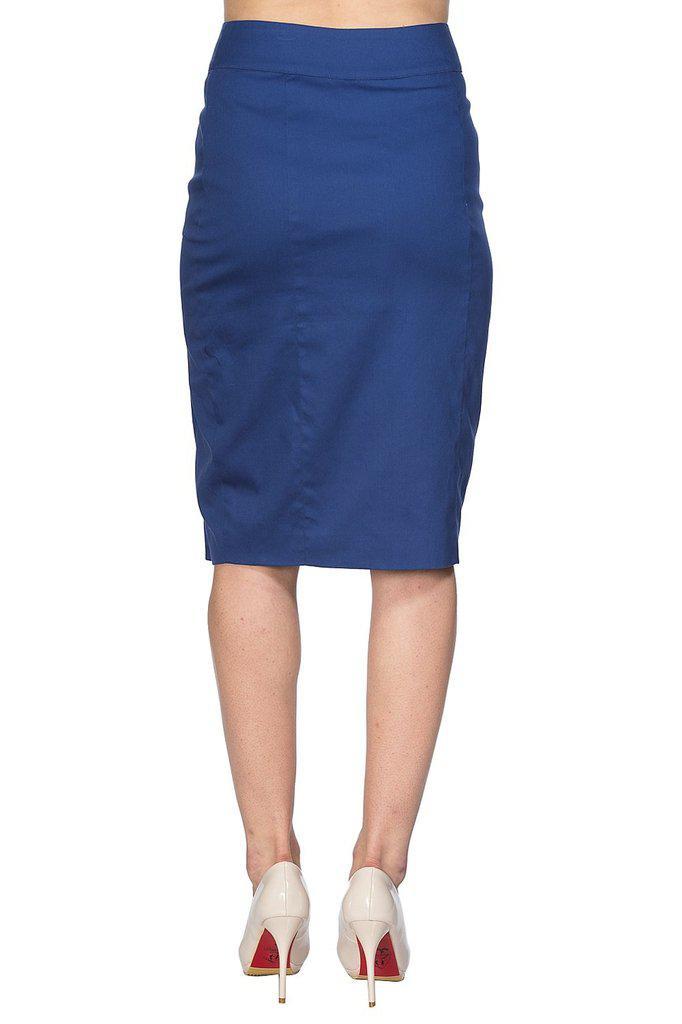 A-Symetric Pencil Skirt-Banned-Dark Fashion Clothing