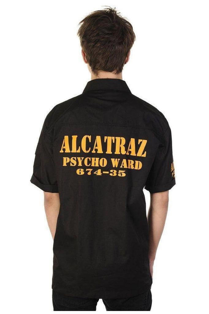 Alcatraz Shirt-Banned-Dark Fashion Clothing