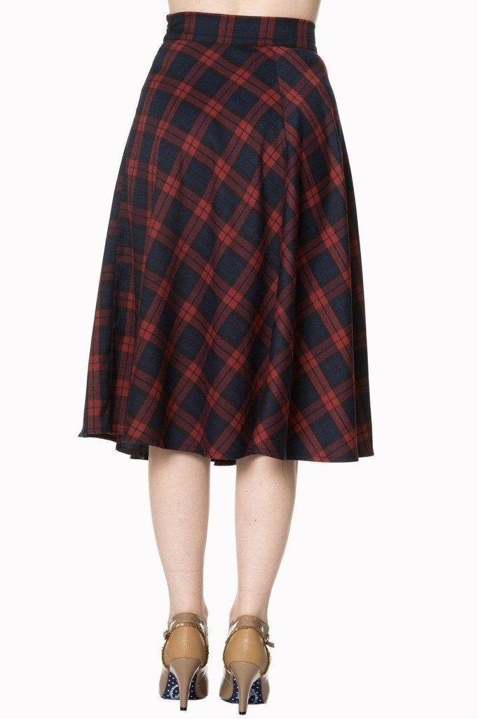 Apple Of My Eye Skirt-Banned-Dark Fashion Clothing