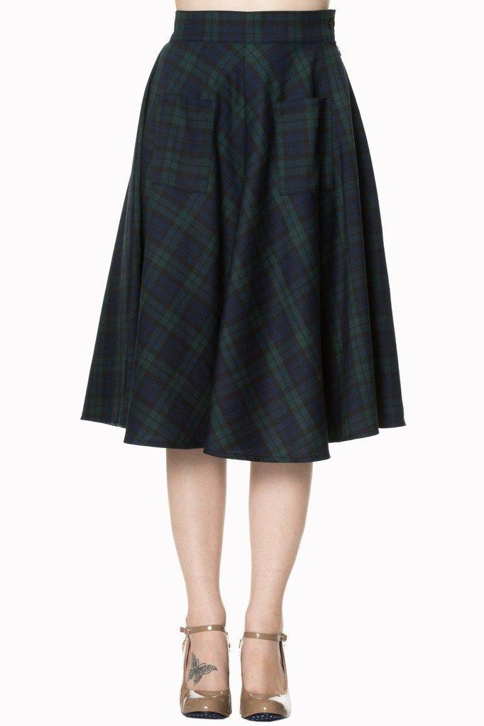 Apple Of My Eye Skirt-Banned-Dark Fashion Clothing