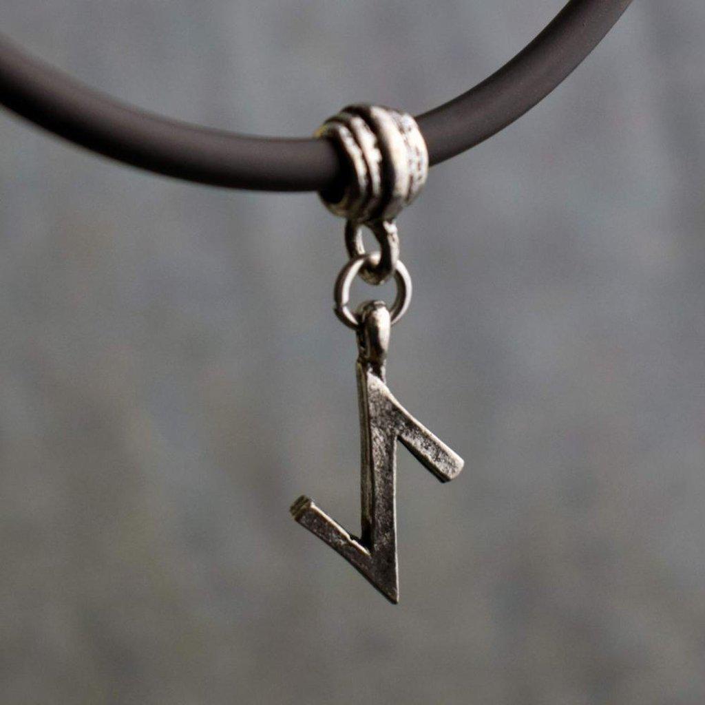 Asgard Eihwaz Rune Pendant-Asgard-Dark Fashion Clothing
