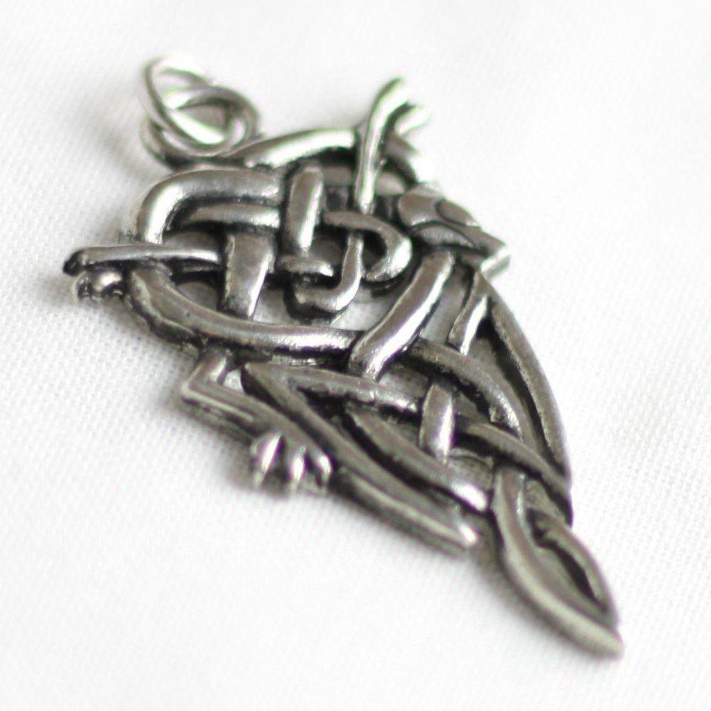 Asgard Entwined Dog Celtic Pendant-Asgard-Dark Fashion Clothing