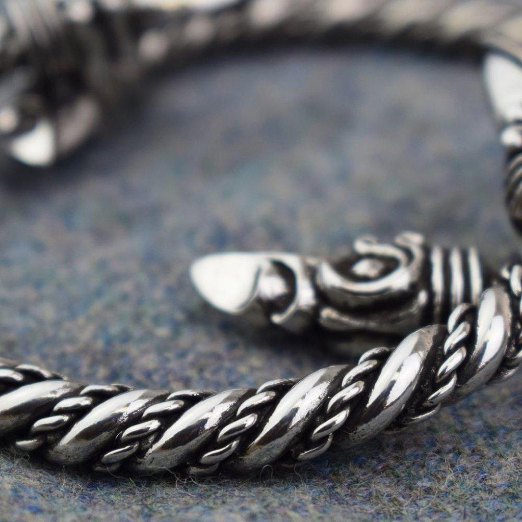 Asgard Large Odin's Raven Bracelet #1-Asgard-Dark Fashion Clothing