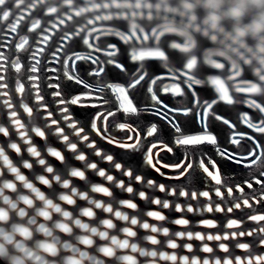 Asgard Large York Disc Brooch-Asgard-Dark Fashion Clothing