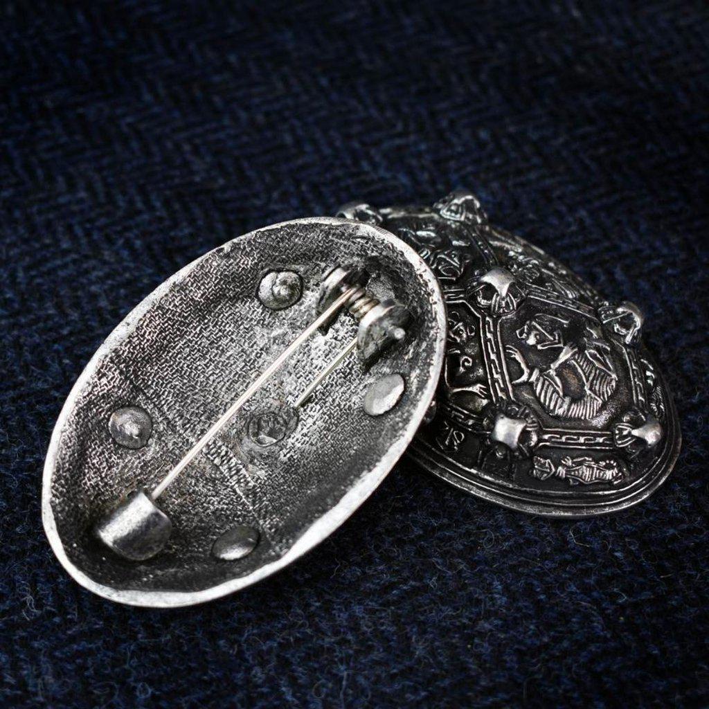 Asgard Pair of Tortoise Brooches-Asgard-Dark Fashion Clothing