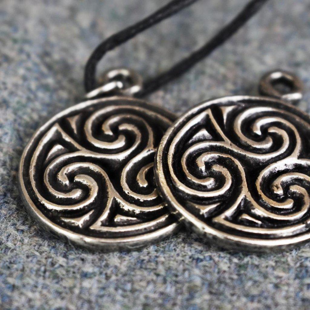 Asgard Pictish Spiral Pendant-Asgard-Dark Fashion Clothing