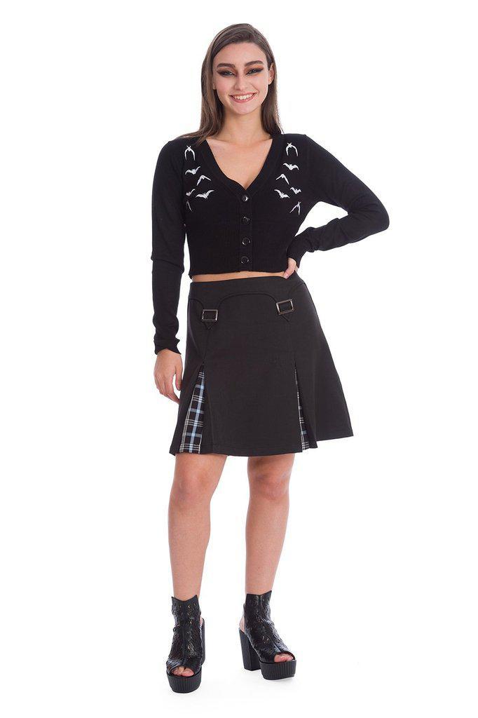 Bat Lady Cardigan-Banned-Dark Fashion Clothing