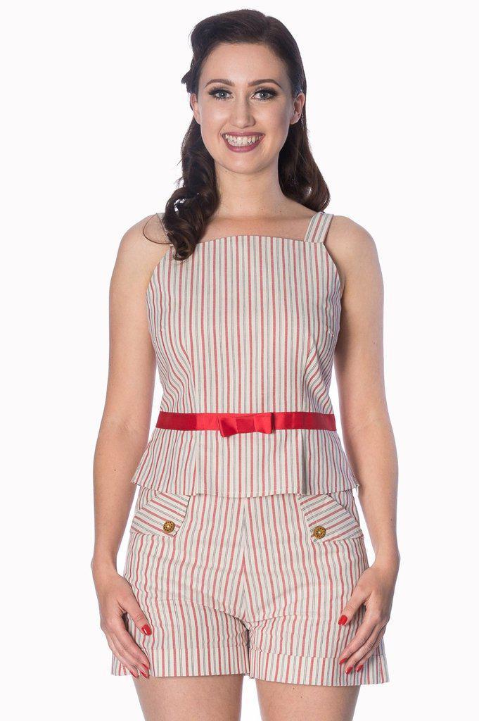 Brighton Rock Cami-Banned-Dark Fashion Clothing