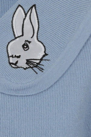 Bunny Hop Knit Cardigan-Banned-Dark Fashion Clothing