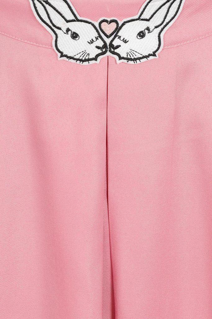 Bunny Hop Knit Flare Skirt-Banned-Dark Fashion Clothing