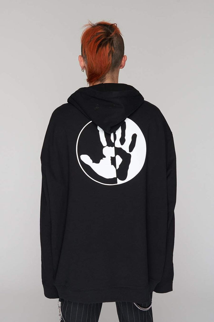 By Any Means Zip Hoodie - Unisex-Long Clothing-Dark Fashion Clothing