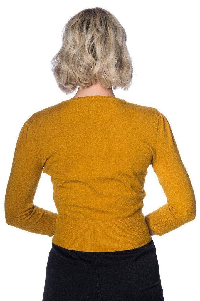 Cat Scallop Collar Cardi-Banned-Dark Fashion Clothing