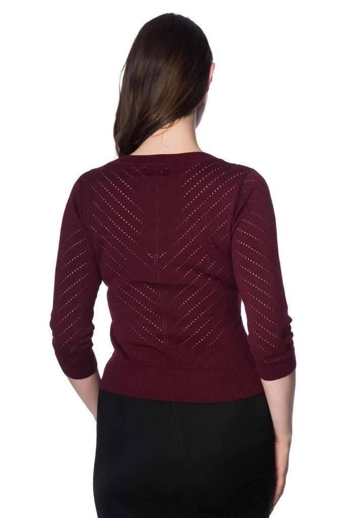 Charlie Chevron Top-Banned-Dark Fashion Clothing