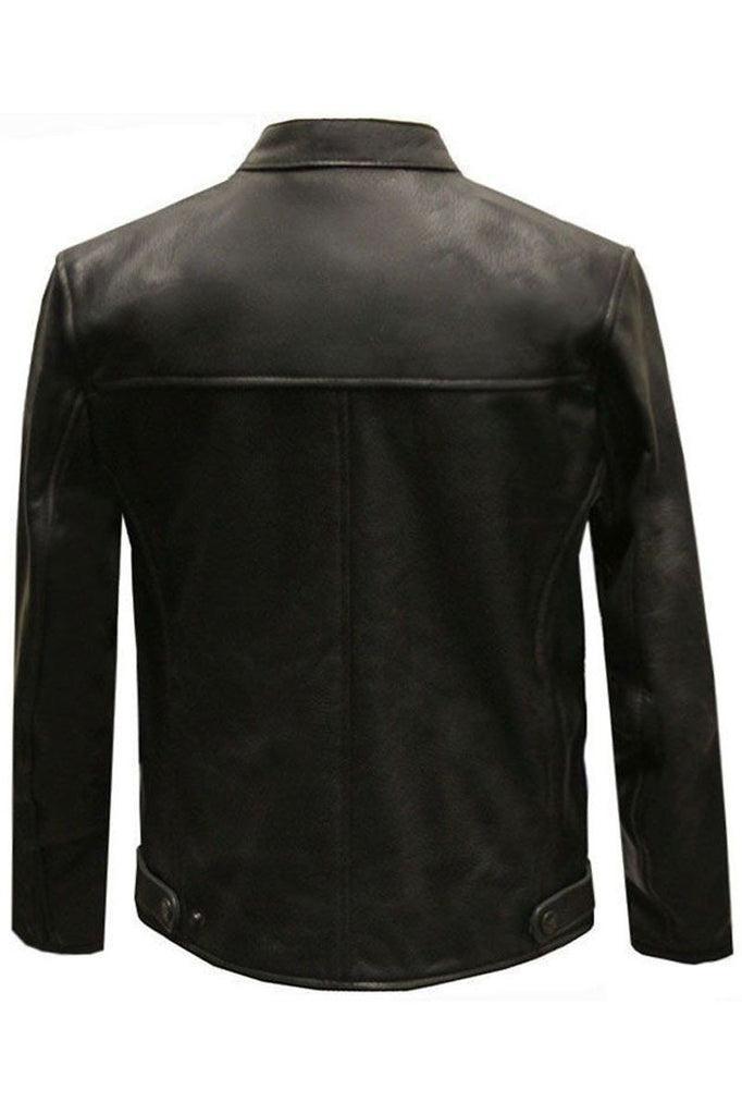 Childrens Trojan Motorcycle Jacket-Skintan Leather-Dark Fashion Clothing