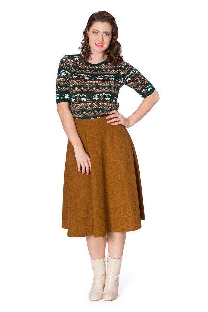 Christmas Bear Jumper-Banned-Dark Fashion Clothing