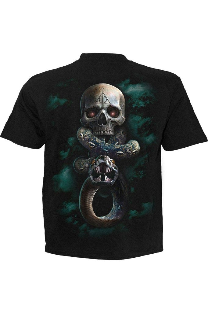 Dark Mark - Harry Potter T-Shirt Black-Spiral-Dark Fashion Clothing