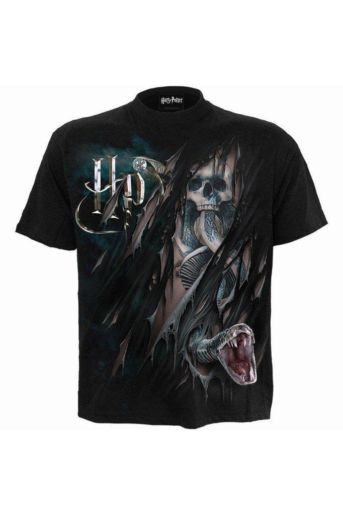 Dark Mark - Harry Potter T-Shirt Black-Spiral-Dark Fashion Clothing