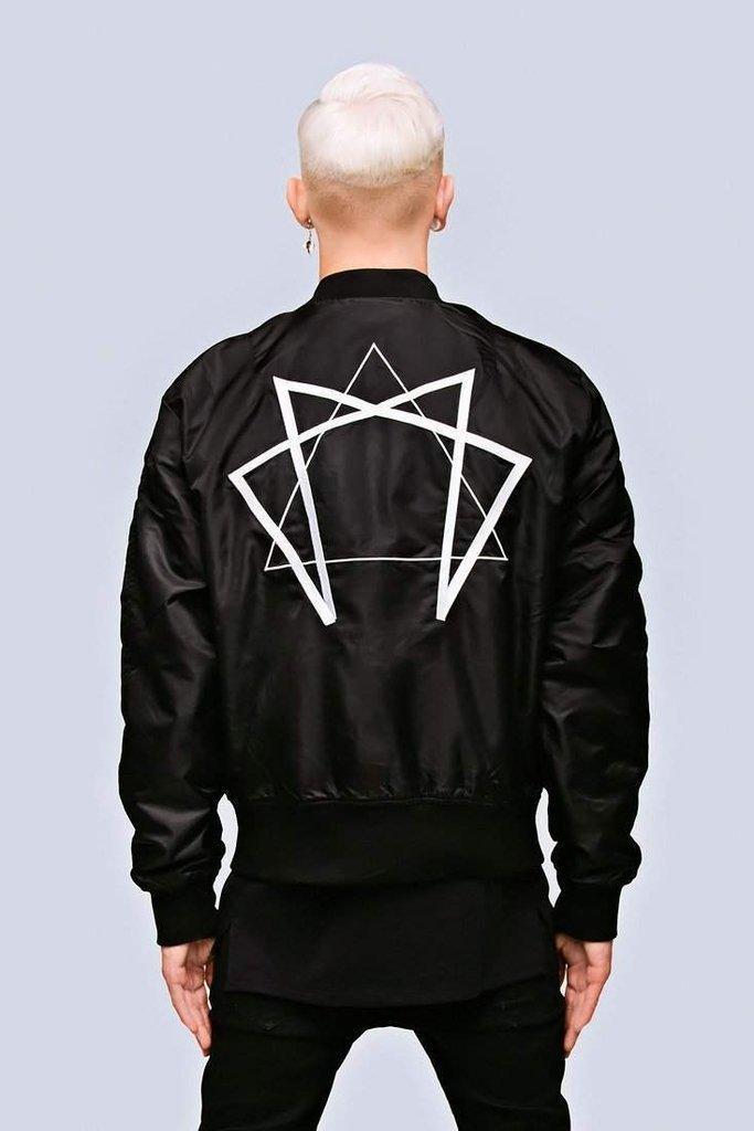 Enneagram MA1 Jacket - Unisex-Long Clothing-Dark Fashion Clothing